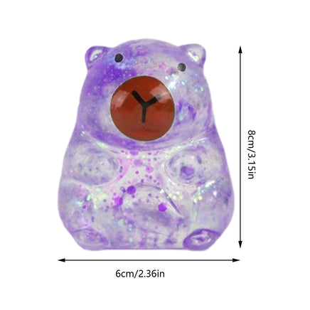 Maltose Cube Stress Squeeze Toy D Ecompression Small Ice Cubes anti Stress Slow Rebound Polar Light Colorful Squeeze TPR Block