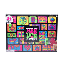 Needoh Advent Calendar, 24 Days of Surprise Mini Squish Sensory Toys, Children Ages 3 and Up