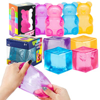 Schylling Needohs Nice Cube Sensory Fidget Cube Stress Relief Anxiety Sensory Tool for Focus ADHD & Office Desk Calming Gadget