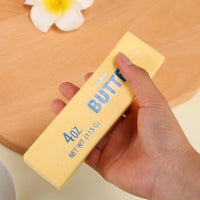 1PC Slow Rising Squishing Butter Stick, Sticky Butter Sticks Squeeze Toys, Realistic Food Squishies Fidget Toys for Decompression Anxiety Relaxation