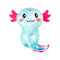 Glitter Squishy Stress Glitter Soothing Texture Sugar Filled Axolotl Squishy Cute Shape Squishy Fidget Stress Ball