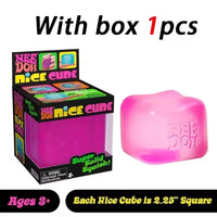 3Pcs Newneedoh Concentration, Sensory Desk Cube for Adults and Kids Nice Sensory Cube, Anti-Stress Tool for Anxiety And