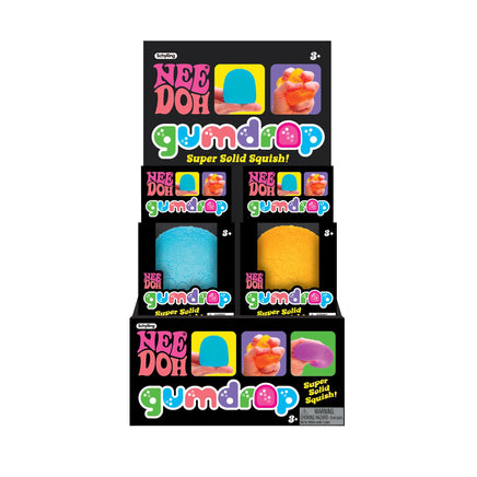 Needoh Gumdrop - Satisfying Sensory Toy, Multiple Colors, Children Ages 3+(1 Count)