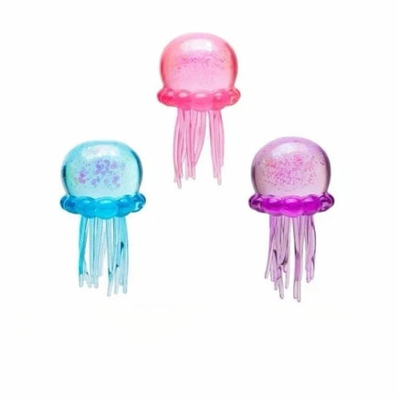 New Octopus Squishy Toy Realistic Jellyfish Stress Ball Beach Water Play Outdoor Squeeze Fidget Toy for Stress Relief
