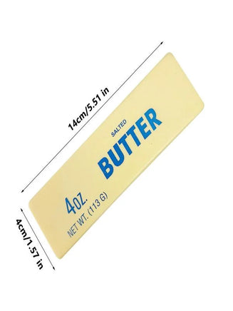 1PC Slow Rising Squishing Butter Stick, Sticky Butter Sticks Squeeze Toys, Realistic Food Squishies Fidget Toys for Decompression Anxiety Relaxation