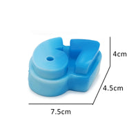 1Pc 67 Cute Number Squeeze Toy Soft Sticky Decompressing Stress Relief Slow Rebound Jelly Pinch Toy for Kids Adults Toy