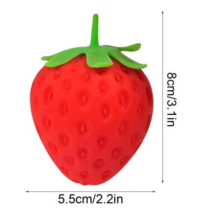 Clearance Specials under $1 Stress Relief Strawberry Party Favors Super Soft Sensory Strawberry Classroom Birthday Gifts