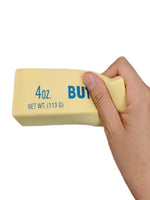 1PC Slow Rising Squishing Butter Stick, Sticky Butter Sticks Squeeze Toys, Realistic Food Squishies Fidget Toys for Decompression Anxiety Relaxation