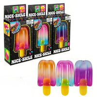Schylling Needoh Nice Cube Sensory Nice-Sicle Stress Relief Squishy Cube Anti-Anxiety Squeeze Object for Focus ADHD Population