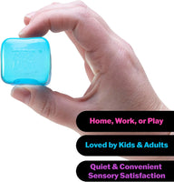 Needoh Nice Ice Baby - Sensory Squeeze Toy - Single Mini Nice Cube in Assorted Colors - Ages 3+ (Pack of 1)