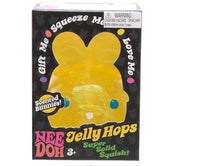 Kawaii 2.75In Jelly Bunny Needoh Squishy Stress Ball Translucent Glitter Rabbit Fidget Sensory Toy Party Favor