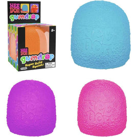 Schylling Needoh Gumdrop Textured Sensory Toy with Super Solid Squish 2.5' Tall - Colors May Vary (Pack of 1)