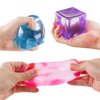 Schylling Needohs Nice Cube Sensory Fidget Cube Stress Relief Anxiety Sensory Tool for Focus ADHD & Office Desk Calming Gadget