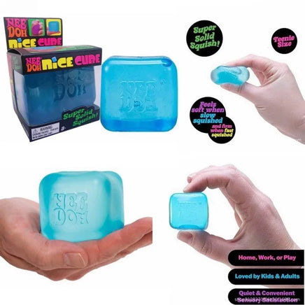2026 Needoh Nice Cube Sensory Stress Reliever Fidget Tool for Anxiety & Focus Desk Sensory Cube for Adults & Kids