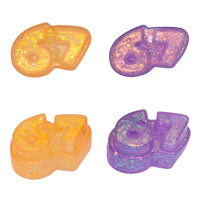 1Pc 67 Cute Number Squeeze Toy Soft Sticky Decompressing Stress Relief Slow Rebound Jelly Pinch Toy for Kids Adults Toy