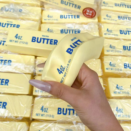 Butter Stick Squishy Toy Slow Rising Squeeze Toy Butter Bar Brick Squishy Fidget Toy anti Stress Release Hand Relax Gift Toy